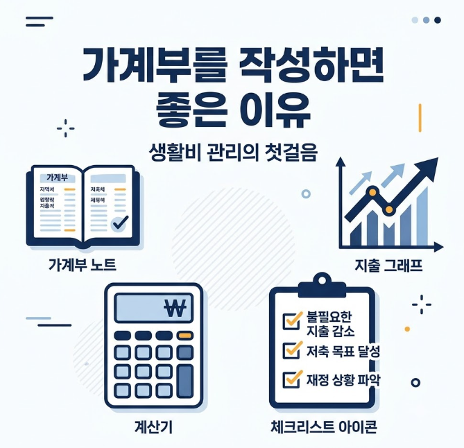 가계부를 작성하면 좋은 이유