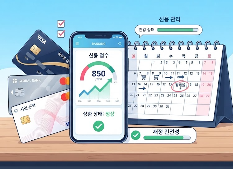 신용카드 여러 장 만들면 신용점수 떨어질까 카드 발급과 신용관리